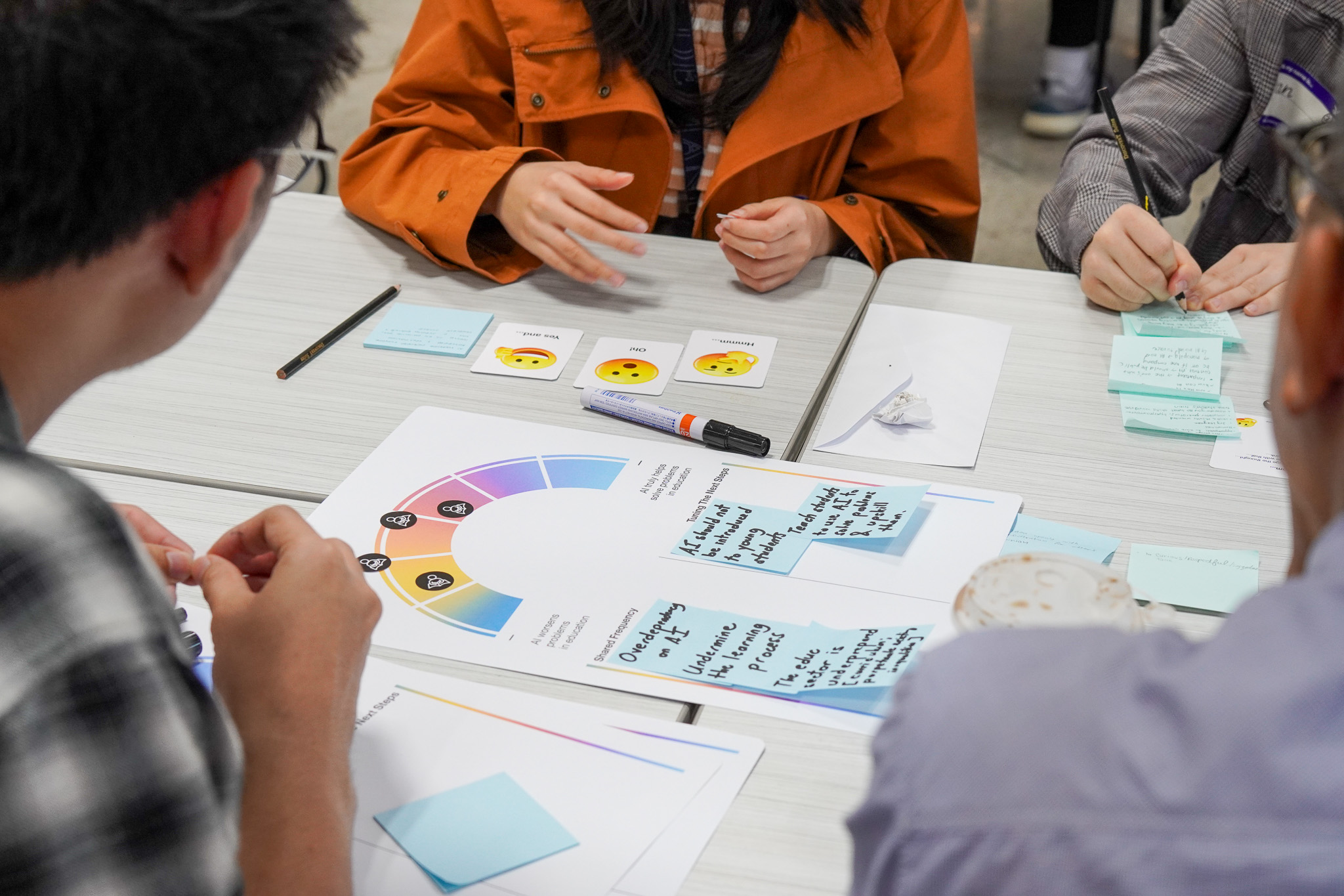 Participants engaging in discussion