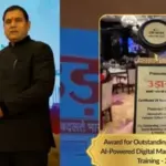 HikeMyTraffic® Receives National Recognition for AI Digital Marketing Excellence at Udyaan Conclave