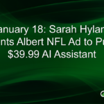 Sarah Hyland Fronts Albert’s $39.99 AI Finance Assistant in NFL Playoffs Ad