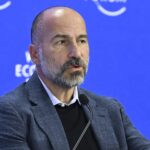 Uber CEO Khosrowshahi Advocates Ditching Old Policies for AI Success at Davos