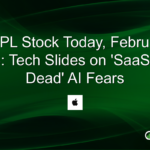 Tech Stocks Slide as AI Advancements Revive ‘SaaS is Dead’ Fears, Apple Under Pressure
