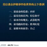 China Opposes US-Israel Military Actions Against Iran, Urges De-escalation