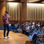 The Atlantic’s CEO Nicholas Thompson Advocates for ‘Engaged Optimism’ on AI at WashU
