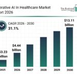 Generative AI in Healthcare Market Set to Reach $13.11 Billion by 2030 with 31.1% CAGR