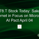 Sakura Internet Surges 20% After Microsoft Unveils ¥1.6 Trillion AI Investment in Japan