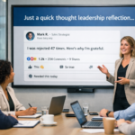 ThoughtLeadr Replaces Training with AI-Generated Posts, Boosting Engagement by 312%